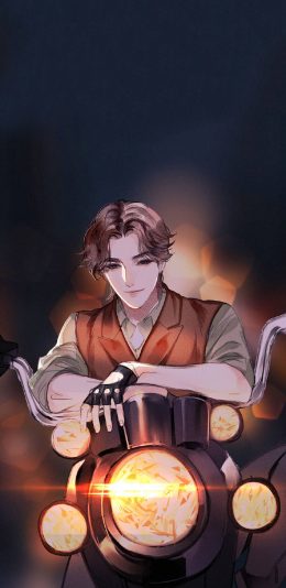 [2436x1125]饭绘 动漫版 朱一龙 演员 苹果手机动漫壁纸图片