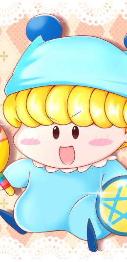 [2436x1125]魔法咪路咪路 日漫 色彩 苹果手机动漫壁纸图片