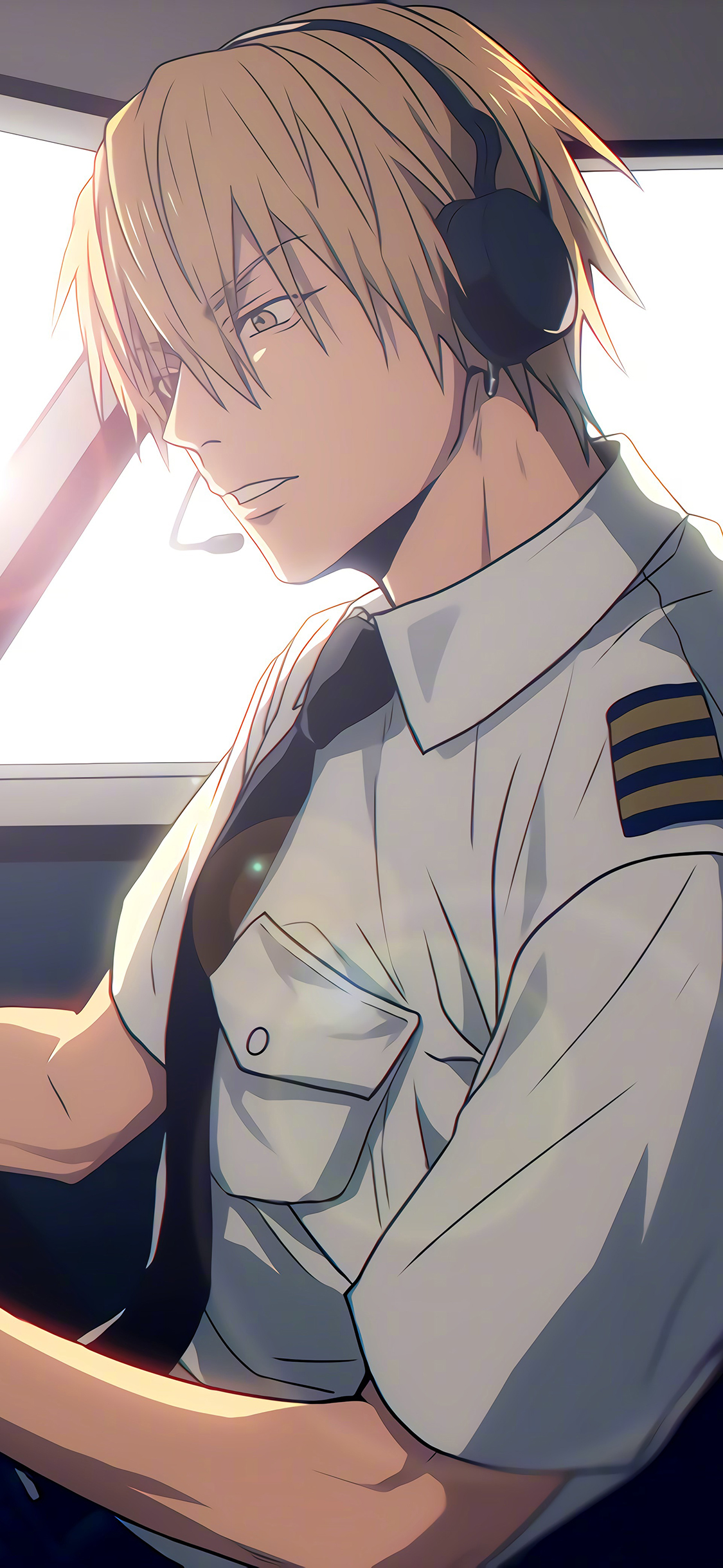 [2436×1125]黄濑凉太 黑子的篮球 漫画 二次元 男子 制服 苹果手机动漫壁纸图片