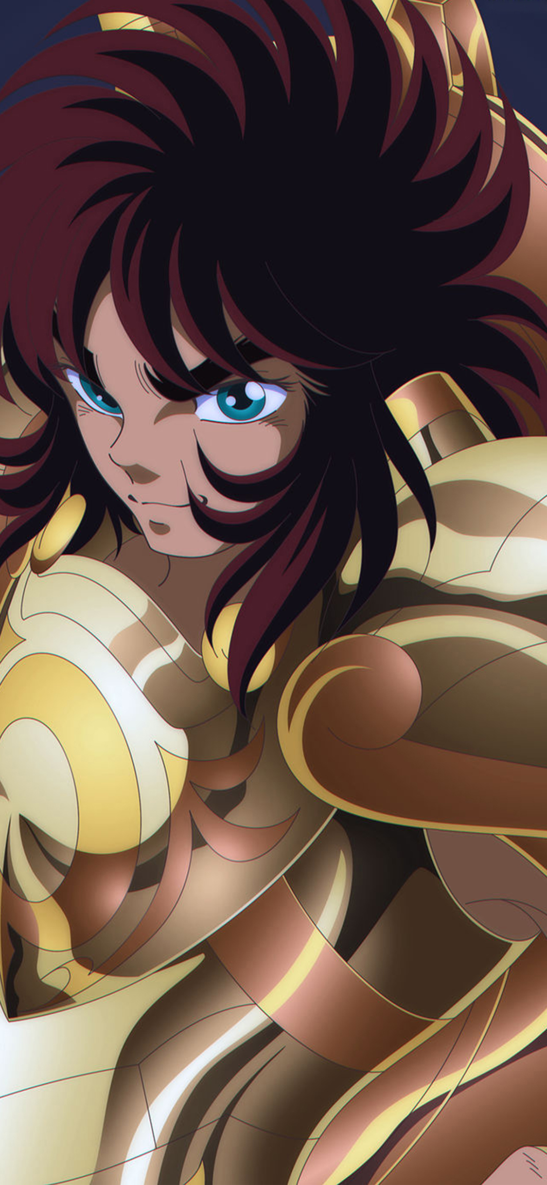 [2436×1125]黄金圣斗士 圣斗士星矢 日本 漫画 童虎 天秤座 苹果手机动漫壁纸图片