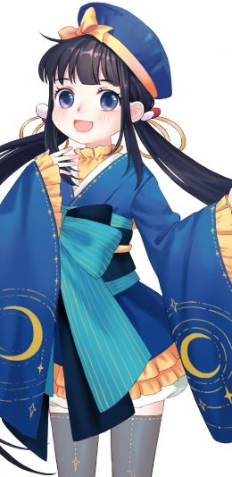 [2436x1125]龙王的工作 雏鹤爱 漫画 动画 日本 和服 苹果手机动漫壁纸图片