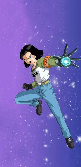 [2436x1125]龙珠 拉彼斯 人造人17号 守林员 苹果手机动漫壁纸图片