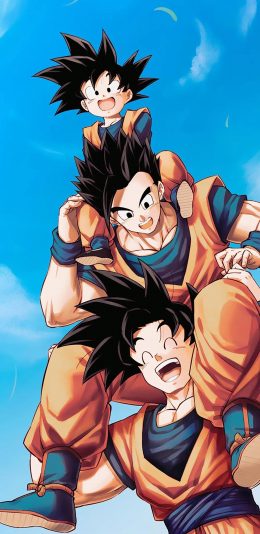 [2436x1125]龙珠 日漫 悟空 悟能 悟饭 苹果手机动漫壁纸图片