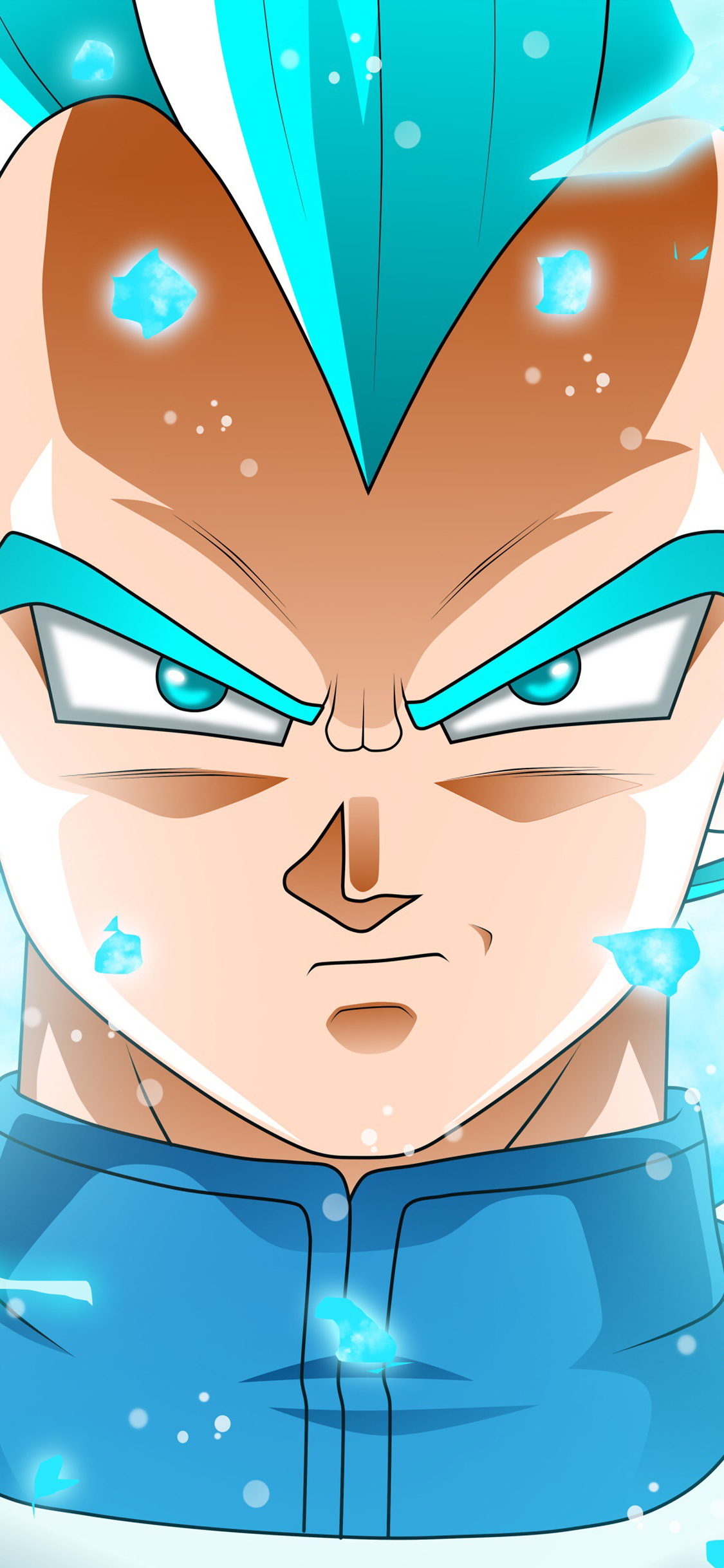 [2436×1125]龙珠超 动画 漫画 日本 蓝色 苹果手机动漫壁纸图片