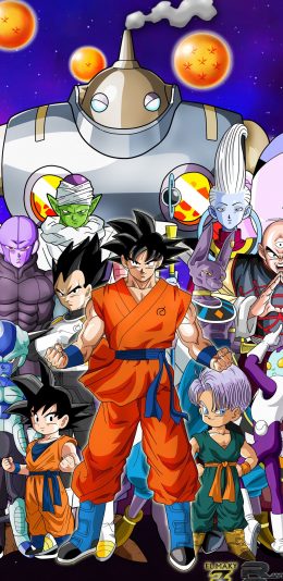 [2436x1125]龙珠超 日本 漫画 动画 苹果手机动漫壁纸图片