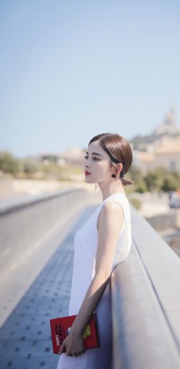 [2436x1125]古力娜扎 演员 艺人  女星 苹果手机美女壁纸图片