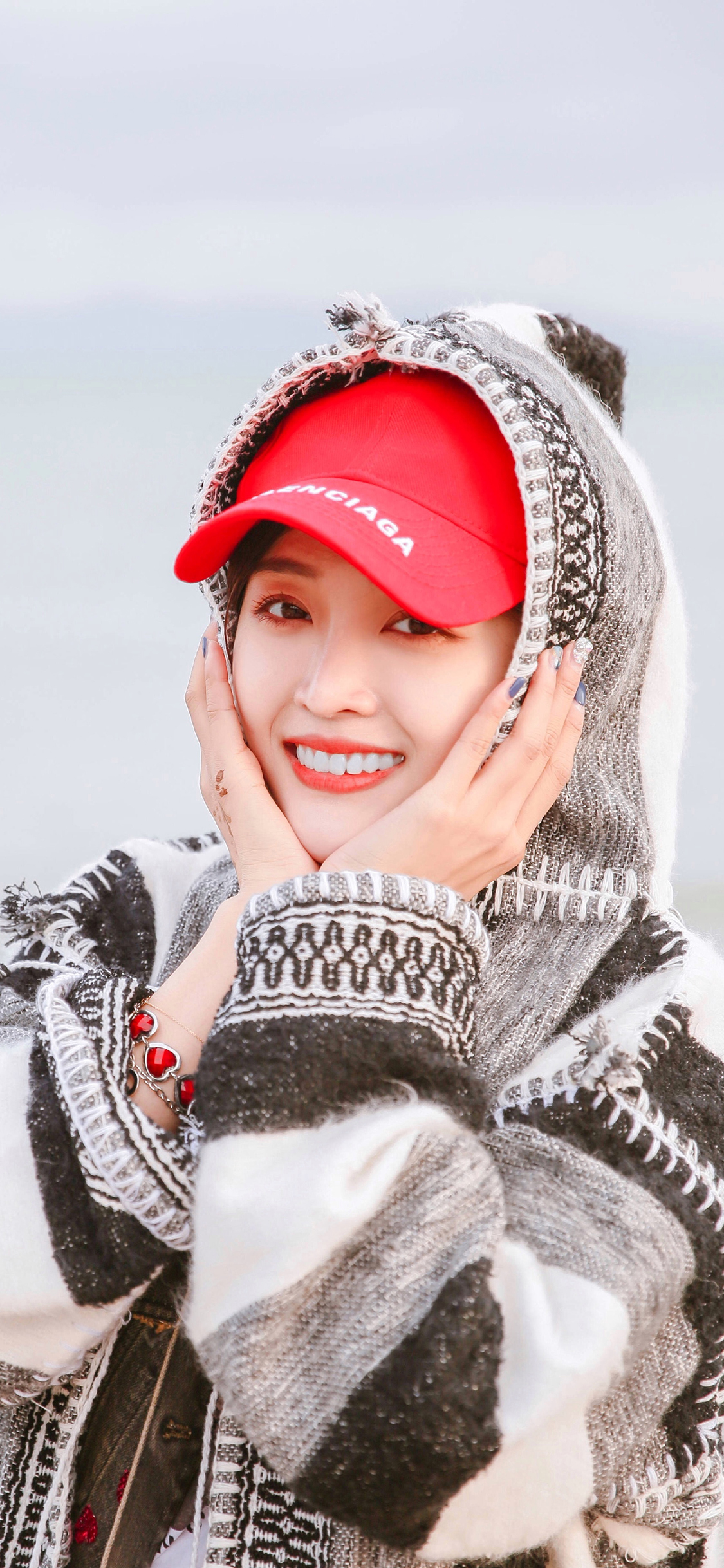 [2436×1125]吴宣仪 火箭少女101 歌手 偶像 团体 明星 苹果手机美女壁纸图片