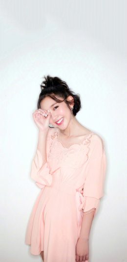 [2436x1125]唐艺昕 演员 艺人 短发 明星 可爱 酒窝 苹果手机美女壁纸图片