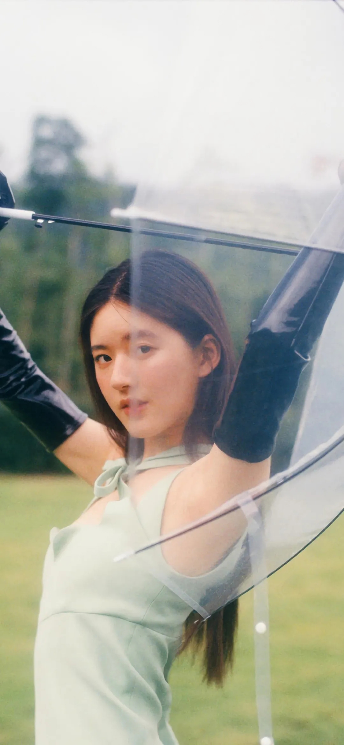 [2436×1125]女星 演员 赵露思 写真 苹果手机美女壁纸图片