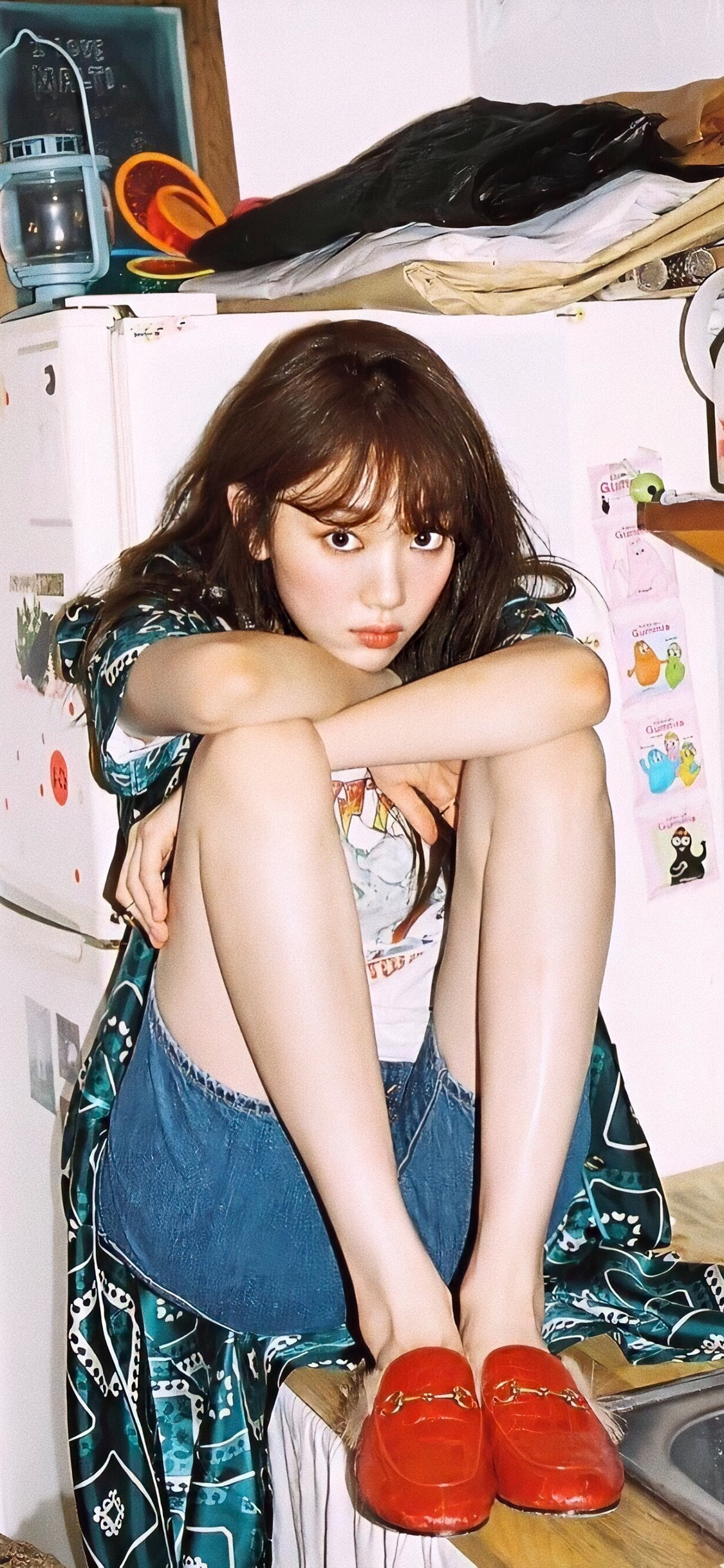 [2436×1125]李圣经 韩国 明星 大长腿 模特 演员 苹果手机美女壁纸图片