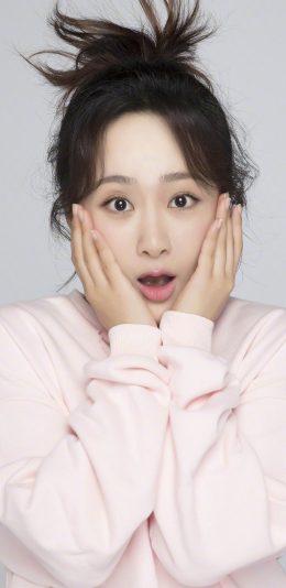 [2436x1125]杨紫 演员 艺人 鬼灵精怪 女星 苹果手机美女壁纸图片