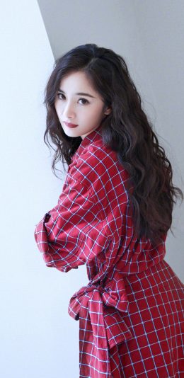 [2436x1125]艺人 杨幂 演员 女星 苹果手机美女壁纸图片