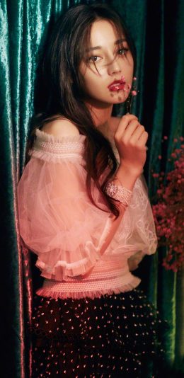 [2436x1125]迪丽热巴 演员 明星 艺人 胖迪 时尚 苹果手机美女壁纸图片