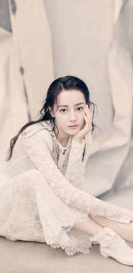 [2436x1125]迪丽热巴 演员 艺人 素雅 苹果手机美女壁纸图片