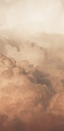 [2436x1125]云 天空 密集 渐变 苹果手机壁纸图片