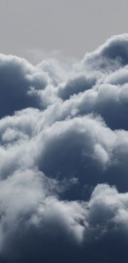[2436x1125]云 白色 天空 苹果手机壁纸图片