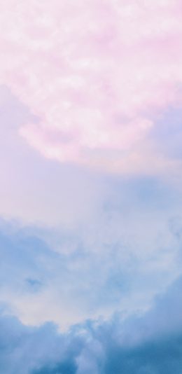 [2436x1125]云层 云彩 渐变 天空 苹果手机壁纸图片