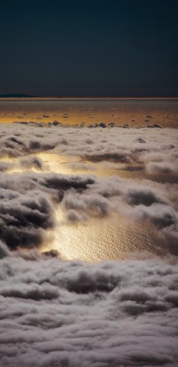 [2436x1125]云层 云海 翻涌 自然 苹果手机壁纸图片