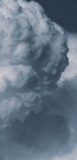 [2436x1125]云层 天空 高空 乌云 苹果手机壁纸图片