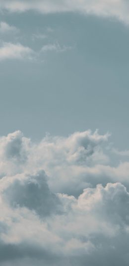 [2436x1125]云层 高空 云朵 天空 苹果手机壁纸图片