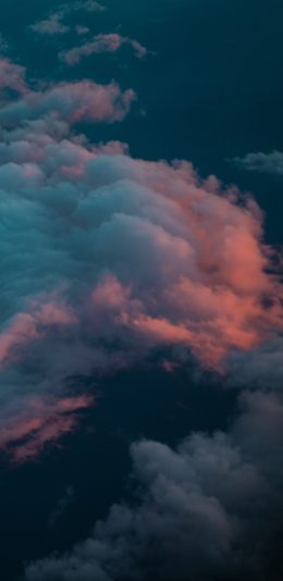 [2436x1125]云彩 云层 高空 彩霞 苹果手机壁纸图片