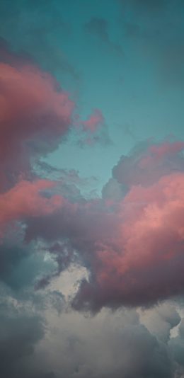 [2436x1125]云彩 云海 夕阳 云彩 天空 苹果手机壁纸图片