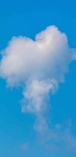 [2436x1125]云彩 天空 蔚蓝 白云 苹果手机壁纸图片