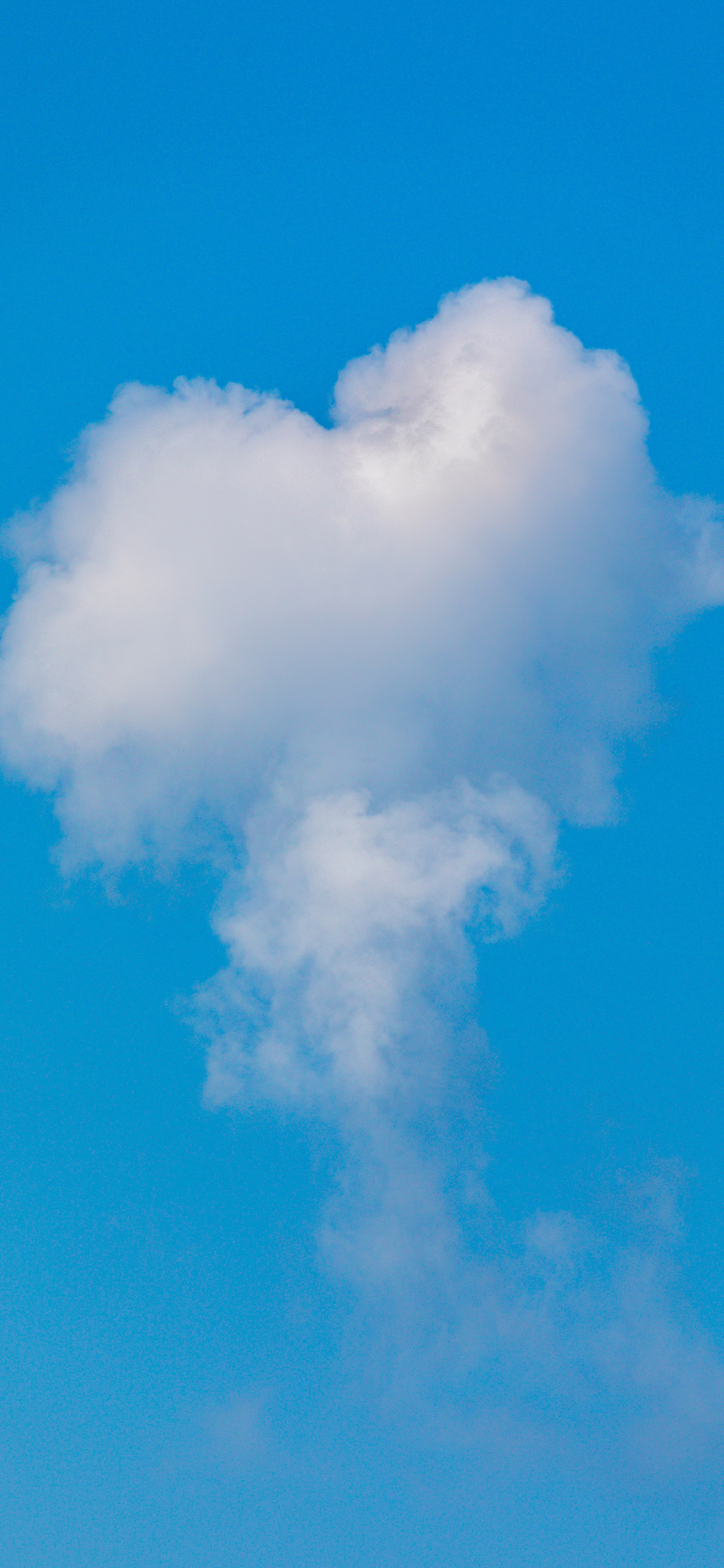 [2436×1125]云彩 天空 蔚蓝 白云 苹果手机壁纸图片