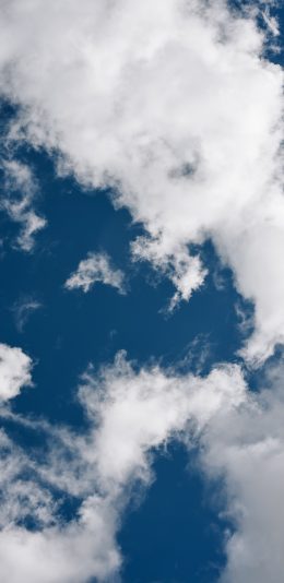 [2436x1125]云彩 白云 蓝天 天空 苹果手机壁纸图片