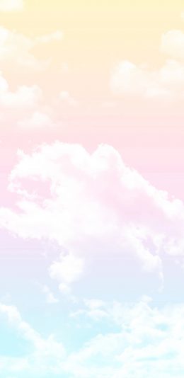 [2436x1125]云彩 色彩 渐变 云朵 苹果手机壁纸图片