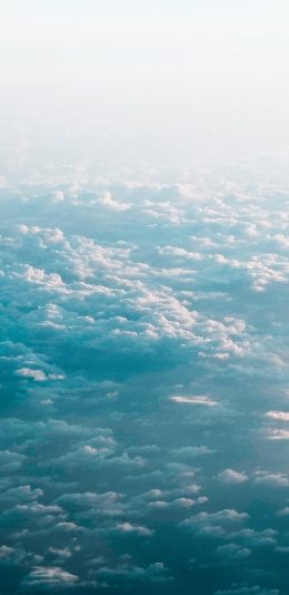 [2436x1125]云彩 高空 云层 云海 苹果手机壁纸图片