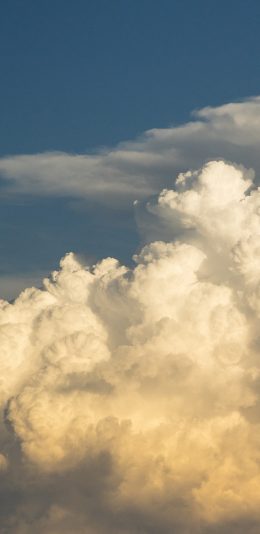 [2436x1125]云朵 云海 高空 云层 苹果手机壁纸图片