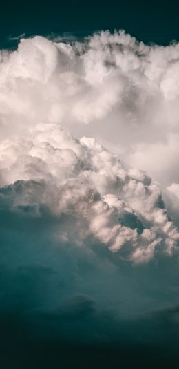 [2436x1125]云海 云层 天空 厚云 苹果手机壁纸图片