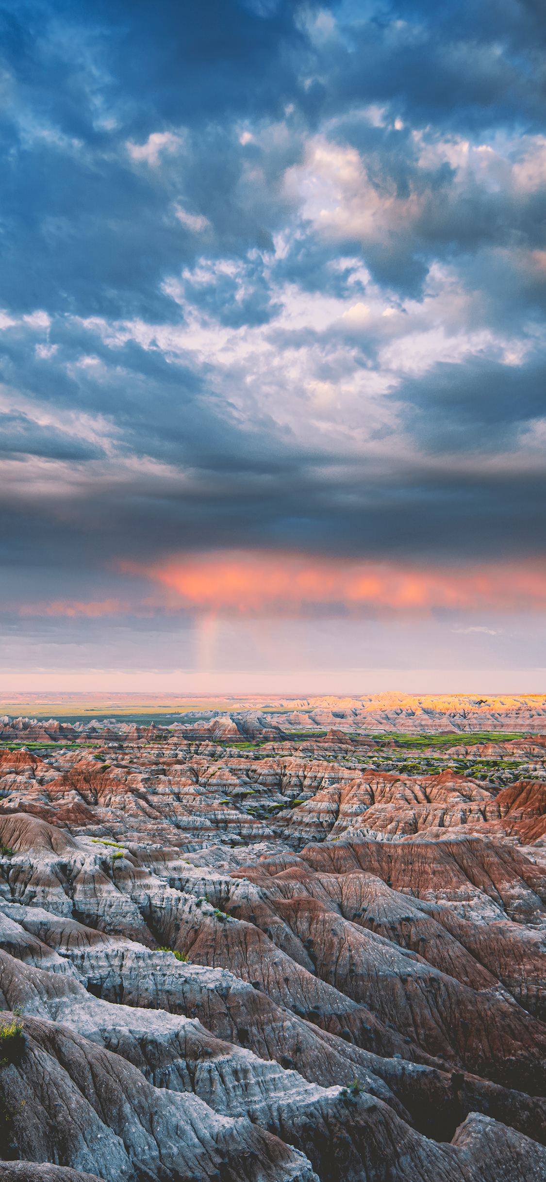 [2436×1125]云空 云层 山峰 美景 苹果手机壁纸图片