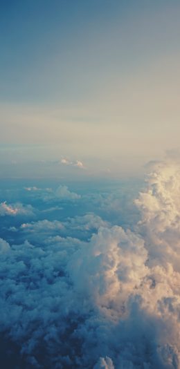 [2436x1125]云端 云层 天空 苹果手机壁纸图片