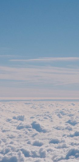 [2436x1125]云端 云层 天空 唯美 高空 苹果手机壁纸图片
