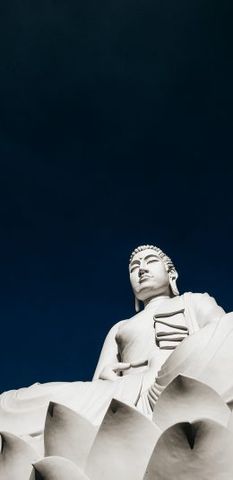 [2436x1125]佛像 雕刻 景点 信仰 苹果手机壁纸图片