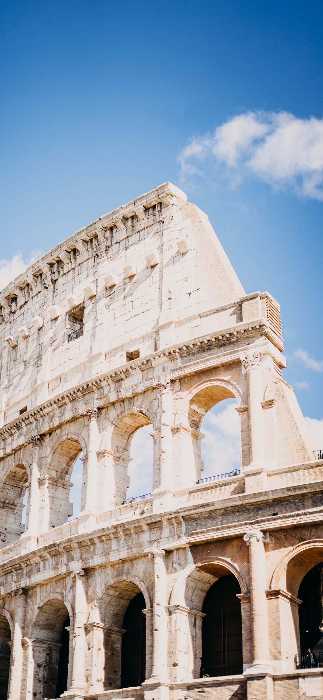[2436×1125]古罗马斗兽场 遗迹 景点 建筑 苹果手机壁纸图片