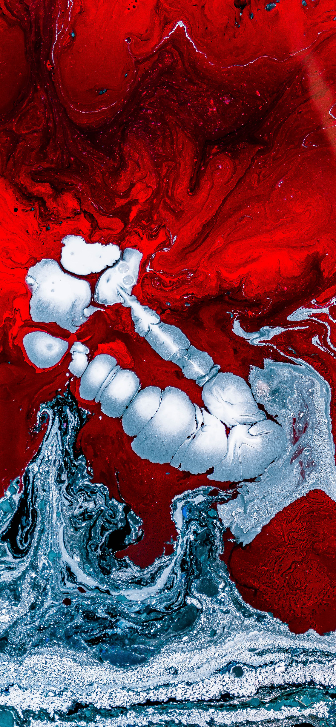 [2436×1125]地理 地貌 红色 地质 苹果手机壁纸图片