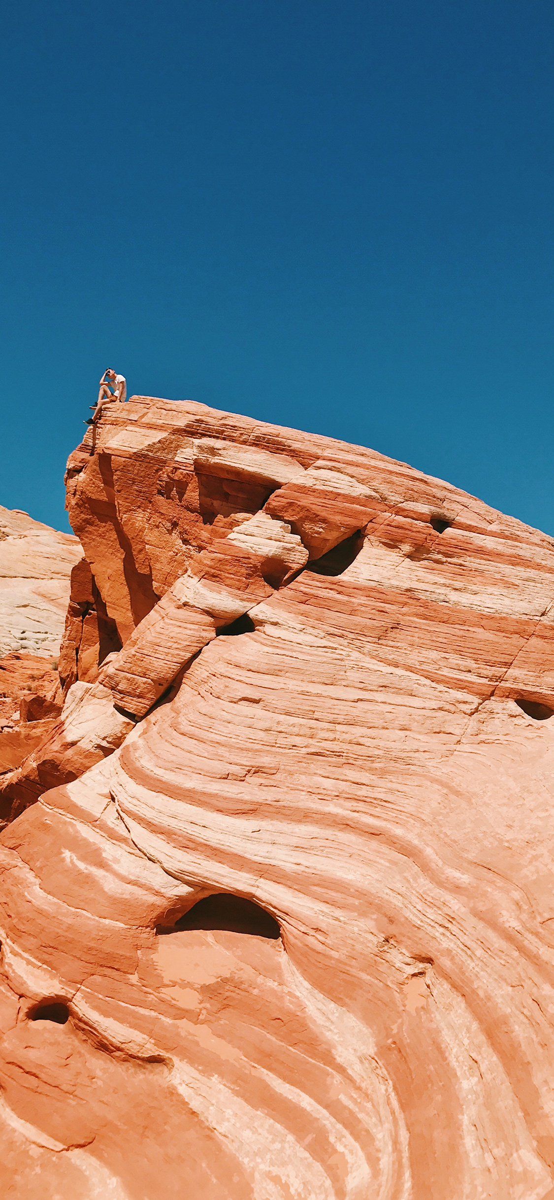 [2436×1125]地貌 侵蚀 风蚀 景观 苹果手机壁纸图片