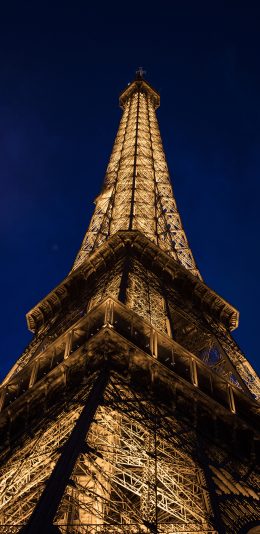 [2436x1125]埃菲尔铁塔 风景 景点 法国 苹果手机壁纸图片