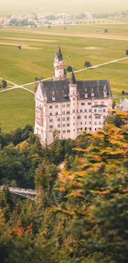 [2436x1125]城堡 建筑 山庄 树林