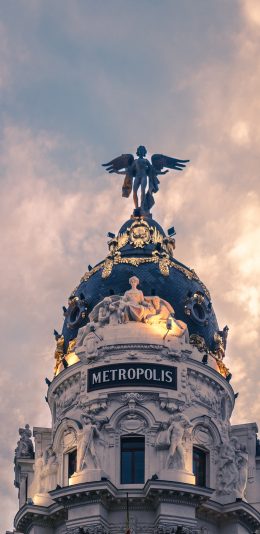 [2436x1125]城堡 建筑 异域 天空 苹果手机壁纸图片