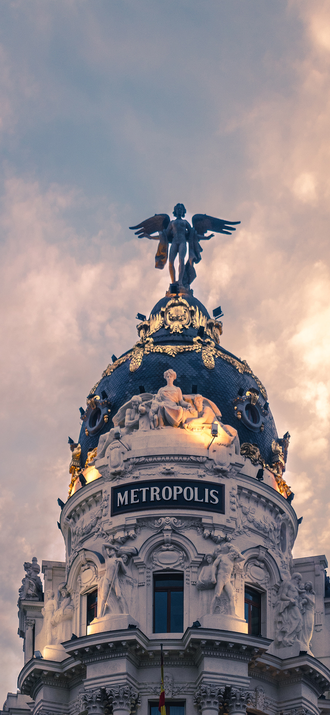 [2436×1125]城堡 建筑 异域 天空 苹果手机壁纸图片