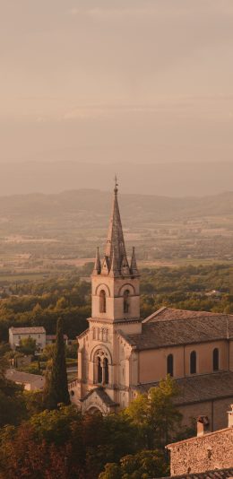 [2436x1125]城堡 建筑 远眺 异域 欧式 苹果手机壁纸图片
