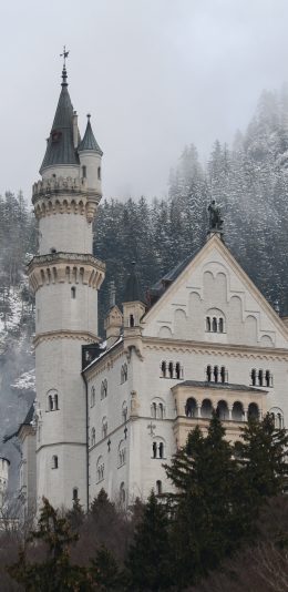 [2436x1125]城堡 建筑 风景 异域 设计 苹果手机壁纸图片
