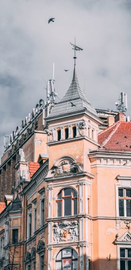 [2436x1125]城市 建筑 异域风情 欧式 苹果手机壁纸图片