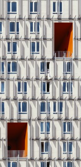 [2436x1125]城市 建筑 高楼 设计 苹果手机壁纸图片