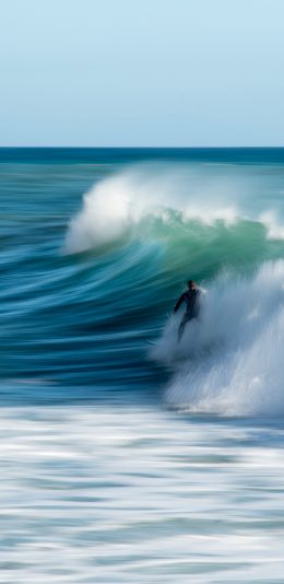 [2436x1125]大海 浪花 冲浪 休闲 苹果手机壁纸图片