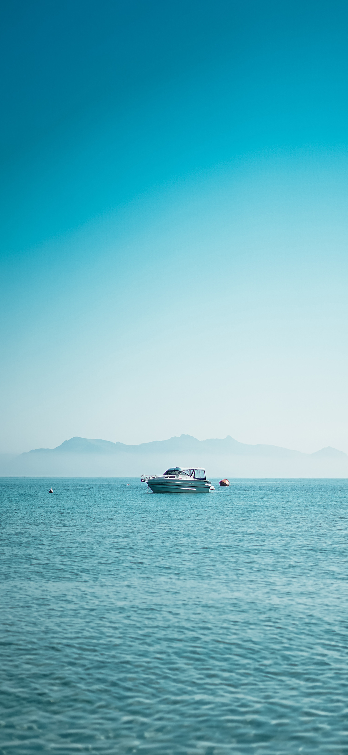 [2436×1125]大海 海洋 船只 游轮 苹果手机壁纸图片